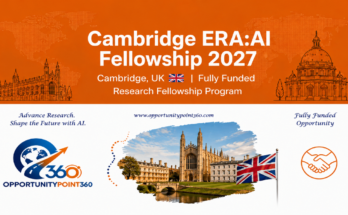 Cambridge ERAAI Fellowship