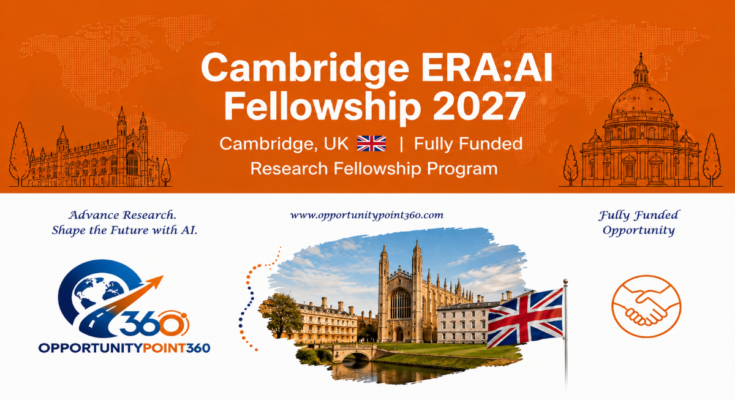 Cambridge ERAAI Fellowship