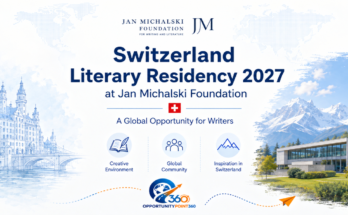 Jan Michalski Foundation Residency