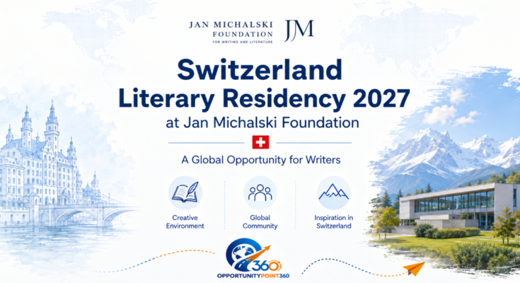 Jan Michalski Foundation Residency