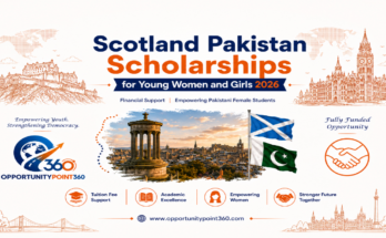 Scotland Pakistan Scholarships for Young Women and Girls 2026